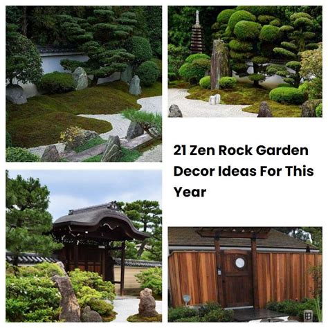 21 Zen Rock Garden Decor Ideas For This Year | SharonSable