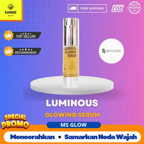 Jual Ms Glow Luminous Glowing Serum Shopee Indonesia