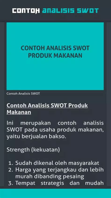 Detail Contoh Analisis Swot Sekolah Dasar Koleksi Nomer 39