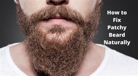 How To Fix Patchy Beard Naturally Herbcience