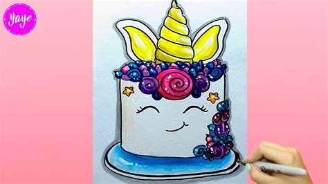 conjunción silencio Orden alfabetico dibujos de pasteles de unicornio