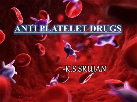 Antiplatelet Drugs From Pharmacologypptx