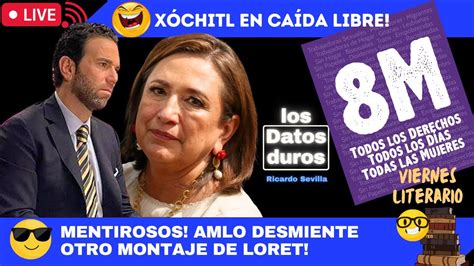 😎mentirosos Amlo Tira Otro Montaje De Loret😆 Xóchitl En CaÍda Libre