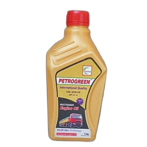 L W Petrogreen Multigrade Engine Oil At Rs Bottle Multigrade