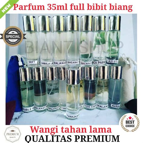 Parfum 35ml Full Biang Bibit Minyak Wangi Qualitas Premium Wangi Tahan