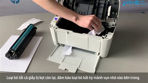 CÁch SỬa LỖi KẸt GiẤy MÁy In Laserjet Pro Hp M15w M14 M17 Series Youtube