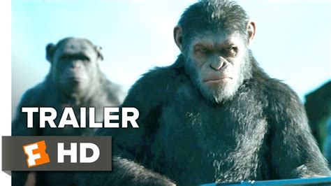 War For The Planet Of The Apes Official Trailer 1 2017 Andy Serkis