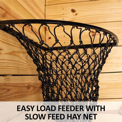 Easy Up® Corner Hay Feeder Frame With Net Schneiders