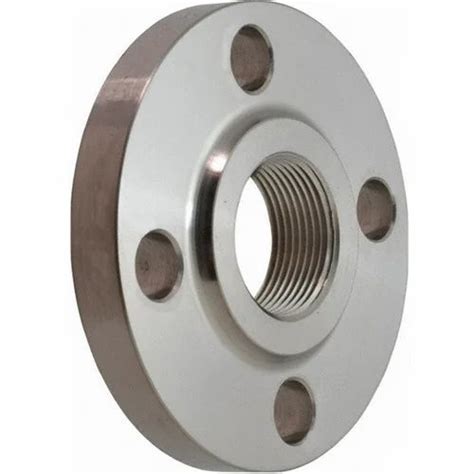 Circular Threaded Stainless Steel Flanges Ss Threaded Flanges For Gas