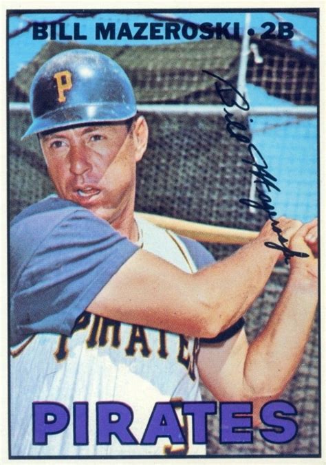 Top 10 Bill Mazeroski Baseball Cards Rookie Autographs