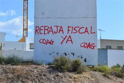 COAG Almería exige la publicación inmediata de la orden de reducción de