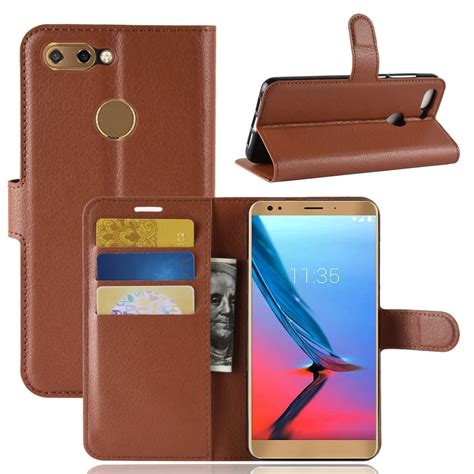 For ZTE Blade V9 Case Cover Flip Wallet PU Leather Silicon Case For ZTE