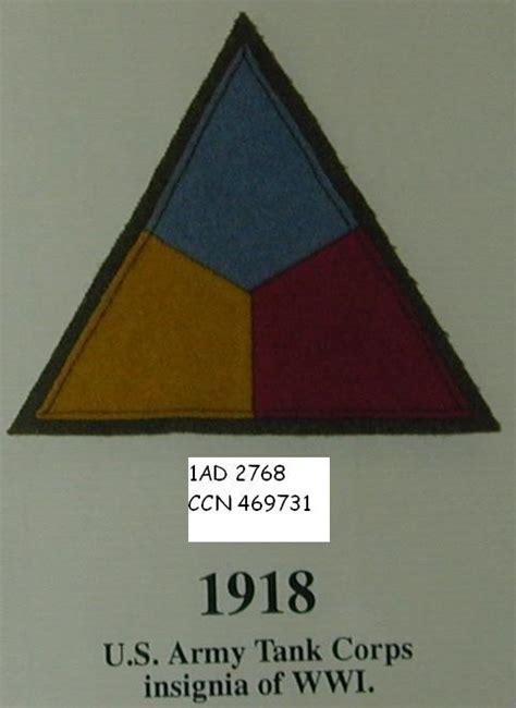 Threads And Treads 1st Armored Division Insignia Turns 80 Article