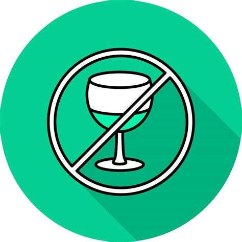 No Drinking Icon On Green Background 24876865 Vector Art At Vecteezy