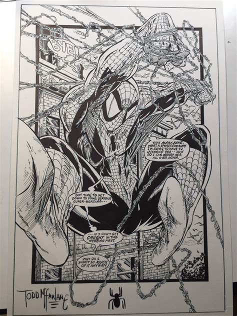 Comic Page Comic Art Recreation Spider Man Art Spider Man Splash