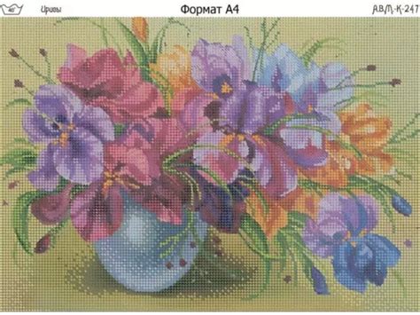Вышивка бисером картины: полная зашивка больших размеров и схемы (3 видео)