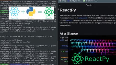 ReactPy Building Components And A Todo App With React And Python