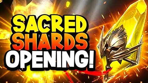 RAID Shadow Legends MY FIRST LEGENDARY CHAMPION Sacred Shard Opening