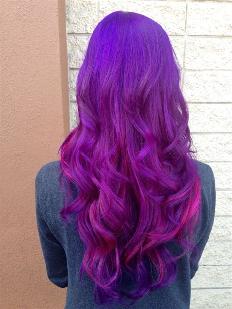 Pravana Violet And Wild Orchid Creative Hair Color Bright Hair Pretty Hair Color