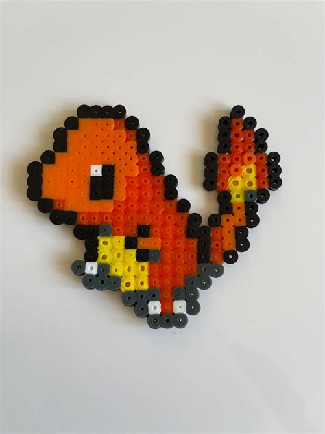 Pixel Art Templates Pokemon Charmander