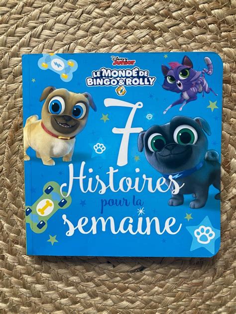 Livres enfant 7 histoires pour la semaine Bingo et Rolly Disney Junior ...