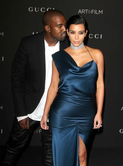 Photo Kim Kardashian Et Son Mari Kanye West Soir E Lacma Art