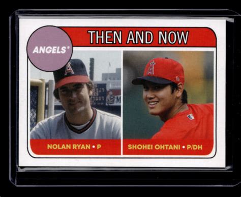 Topps Throwback Thursday Nolan Ryan Shohei Ohtani Pr Tbt