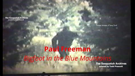 Paul Freeman At The Sasquatch Evidence Symposium Youtube