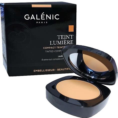 Galenic Teint Lumiere Compact SPF 30 - Кремовая пудра для лица: купить ...