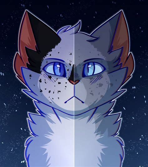 Snowfur And Bluestar Art By Tordkin Warrior Cats Fan Art Warrior Cats Art Warrior Cats Books