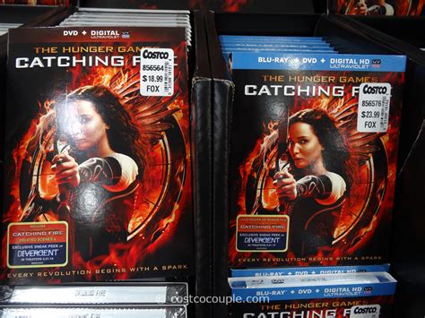 The Hunger Games Catching Fire BluRay DVD