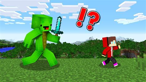 Tiny Speedrunner Vs Hunter In Minecraft Minecraft Videos