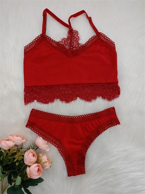 Conjunto de lingerie D Lider Moda Íntima