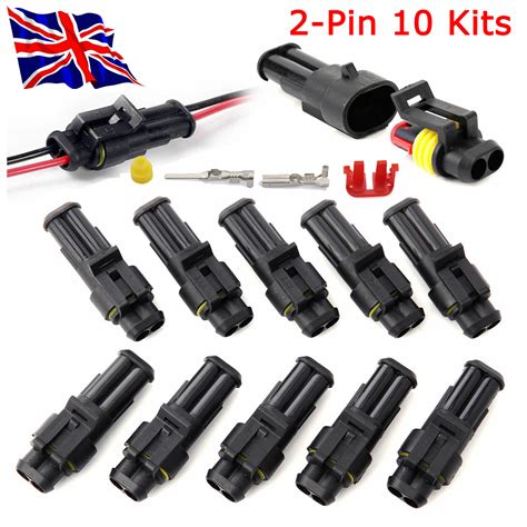 Kit Pin Way Car Motorcycle Sealed Waterproof Electrical Wire