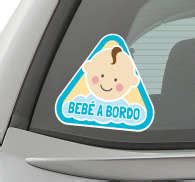 Vinil Autocolante Para Carro Menino Bebe A Bordo Tenstickers