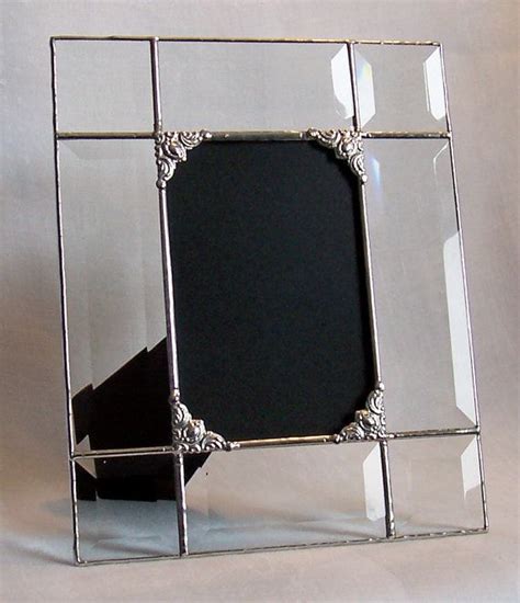 4x6 Clear Beveled Glass Picture Frame Made To Order Stained Glass Bevels Glass Picture