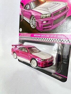 Hot Wheels Rlc Exclusive Pink Editions Nissan Skyline Gt R Bnr Ebay