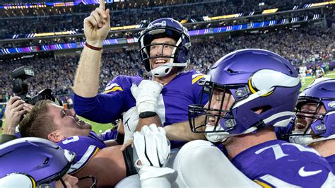 Vikings Bags Biggest Comeback In Nfl History Win Over Colts Sportshistori