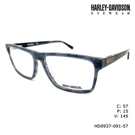 Harley Davidson Optical Matte Blue Best Designers Inc