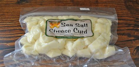 Sea Salt Cheese Curd 8 oz. – Williams Cheese