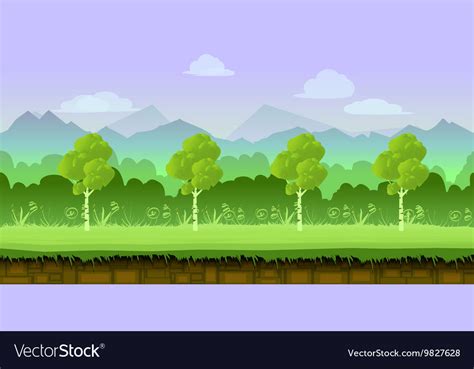 Game background 2d application design Royalty Free Vector