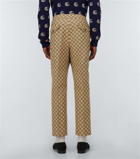 Gucci - GG cotton-blend pants Gucci