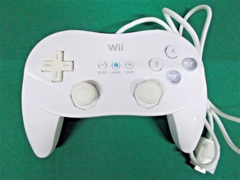 Nintendo Wii Monster Hunter Tri Classic Controller Pro White