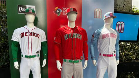 Presentan Uniformes Oficiales De La Selecci N Mexicana De B Isbol