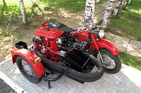 Vintage Soviet Firefighter Motorcycle Source