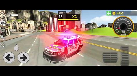 Police Drift Car Driving Simulator 3D Police Patrol Car Crash Chase