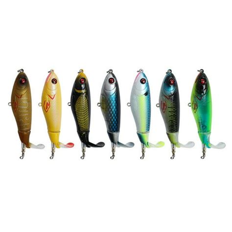 Whopper Popper Topwater Fishing Lure Artificial Hard Bait 3d Eyes