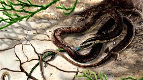 Tetrapodophis Amplectus A Four Legged Snake From The Early Cretaceous