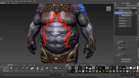 Mudbox Overview Paint Part 2 Mudbox 2022 Autodesk Knowledge Network