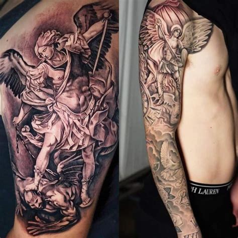 Religious Tattoo Sleeve Drawings